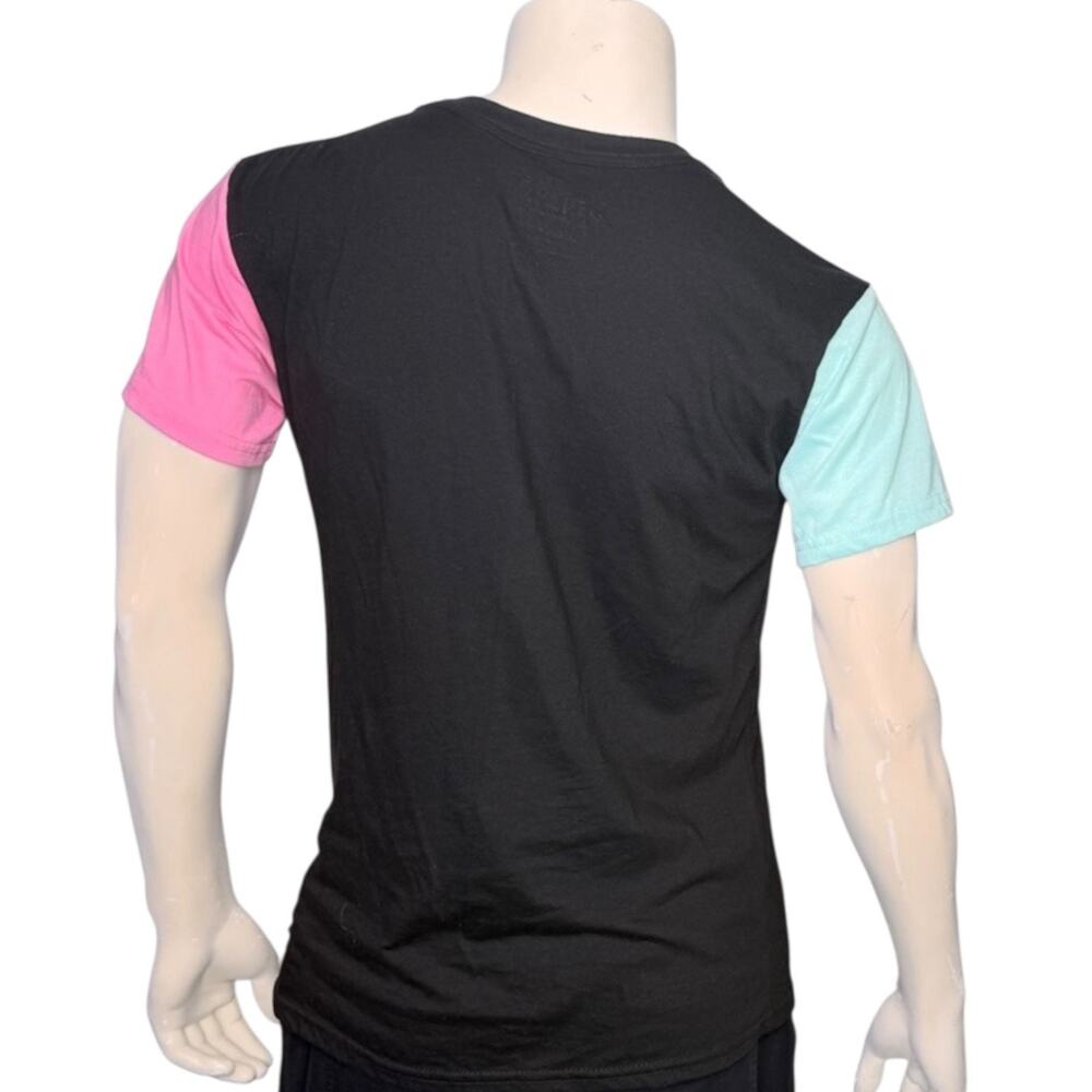Fresh Laundry Trippin UFO Mushroom Skull Colorblock Graphic - Picture 2 of 3